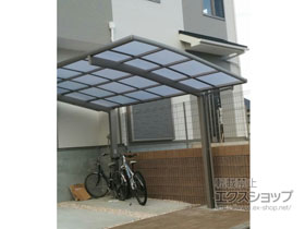 のカーポート ネスカR (ラウンドスタイル) 積雪〜20cm対応 施工例