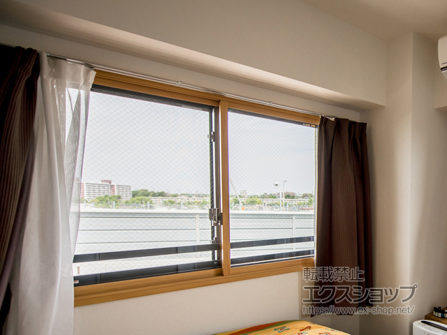 の二重窓（内窓） インプラス ダストバリア仕様 引違い窓 2枚建 施工例