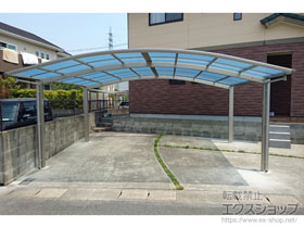 のカーポート レイナツインポートグラン　積雪〜20cm対応 施工例