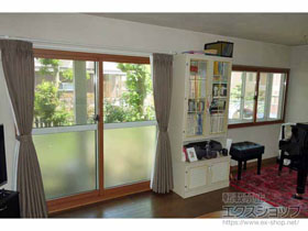 の二重窓（内窓） インプラス ダストバリア仕様 引違い窓 2枚建 施工例