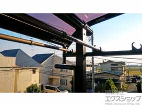 のバルコニー・ベランダ屋根 ヴェクターテラス R型 屋根タイプ 単体 積雪〜20cm対応 施工例