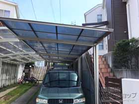 のカーポート セルフィ 縦連棟 積雪〜20cm対応 施工例