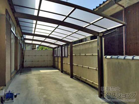 のカーポート レイナポートグラン 縦連棟　積雪〜20cm対応 施工例