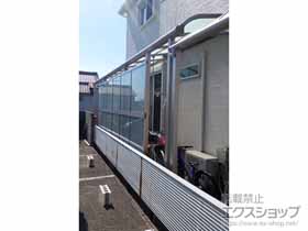 のテラス屋根 ヴェクターテラス R型 テラスタイプ 単体 積雪〜20cm対応 施工例