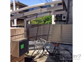 のサイクルポート・駐輪場 レイナポートグランミニ 積雪〜20cm対応 施工例