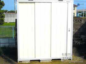 の物置・屋外倉庫 ネクスタ 一般型 1790×1790×2020 NXN-32S-FW 施工例