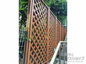 LIXIL ���N�V��(TOEX)�̃t�F���X�E��E�� �X�e�C�E�b�h�t�F���XM1�^ ���ڃ^�C�v �Ԏd�؂蒌 �{�H��