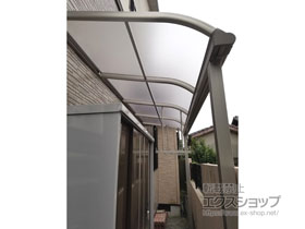 の物置・屋外倉庫 シンプリー 一般型 1940×515×1903 MJX-195E-P-TB 施工例