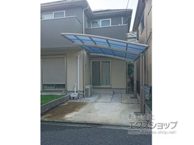 のカーポート ネスカR (ラウンドスタイル) 積雪〜20cm対応 施工例