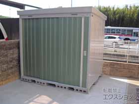 の物置・屋外倉庫 ネクスタ 一般型 2210×1790×2020 NXN-40S-OG 施工例