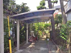 のカーポート レイナポートグラン　積雪〜20cm対応 施工例