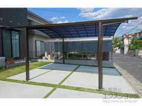 のカーポート レイナツインポートグラン　積雪〜20cm対応 施工例