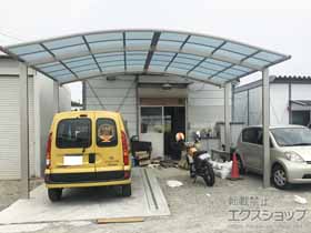 のカーポート レイナツインポートグラン　積雪〜20cm対応 施工例