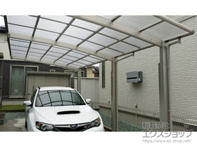 のカーポート レイナポートグラン 延長　積雪〜20cm対応 施工例