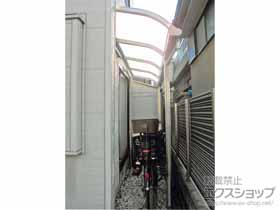 のテラス屋根 プレシオステラス R型 テラスタイプ 単体 積雪〜20cm対応 施工例