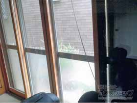 の二重窓（内窓） インプラス ダストバリア仕様 引違い窓 4枚建 アルミレール枠仕様 施工例