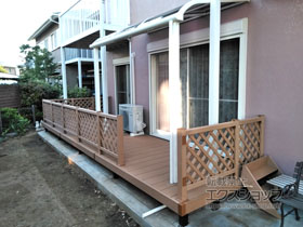 のウッドデッキ リウッドデッキ 200 施工例