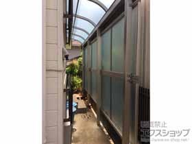 のテラス屋根 ヴェクターテラス R型 テラスタイプ 単体 積雪〜20cm対応 施工例