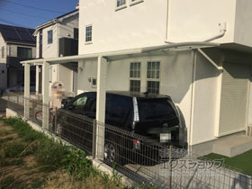 のカーポート レイナポートグラン 延長　積雪〜20cm対応 施工例