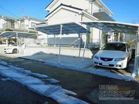 のカーポート レイナポートグラン　積雪〜20cm対応 施工例