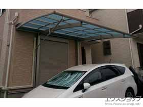 のカーポート レイナポートREグラン 前下がり 積雪〜20cm対応 施工例