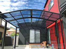 のカーポート レイナツインポートグラン　積雪〜20cm対応 施工例