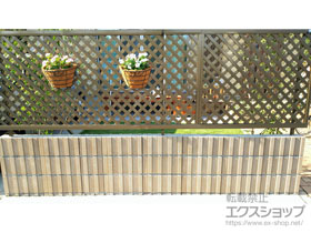 のフェンス・柵 ライシスフェンス11型 フリーポールタイプ 施工例