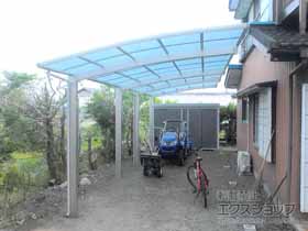 のカーポート レイナポートグラン 縦連棟　積雪〜20cm対応 施工例