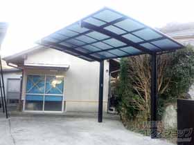 のカーポート ネスカR (ラウンドスタイル) 耐雪風圧強化パッケージ 積雪〜30cm対応 施工例