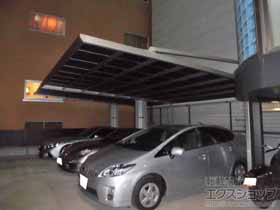 のカーポート アーキフラン ワイド 積雪〜20cm対応 施工例