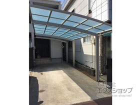 のカーポート レイナポートグラン 延長　積雪〜20cm対応 施工例