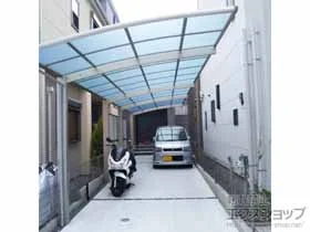 YKKAPのカーポート レイナポートグラン 縦連棟　積雪～20cm対応 施工例