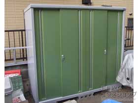 の物置・屋外倉庫 シンプリー 一般型 (MJX-219E-P-LG) 施工例