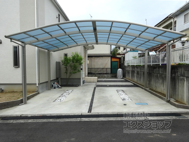 のカーポート レイナツインポートグラン　積雪〜20cm対応 施工例