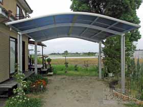 のカーポート レイナツインポートグラン　積雪〜20cm対応 施工例