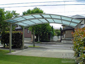 のカーポート レイナツインポートグラン　積雪〜20cm対応 施工例