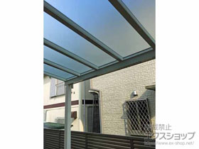 のテラス屋根 ヴェクターテラス F型 テラスタイプ 単体 積雪〜20cm対応 施工例