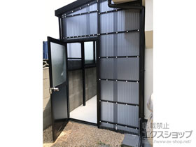 のテラス囲い・サンルーム 囲い上手 積雪〜20cm対応 ※はねだし納まり 施工例