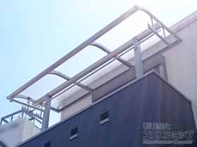 のバルコニー・ベランダ屋根 ヴェクターテラス R型 屋根タイプ 単体 積雪〜20cm対応 施工例