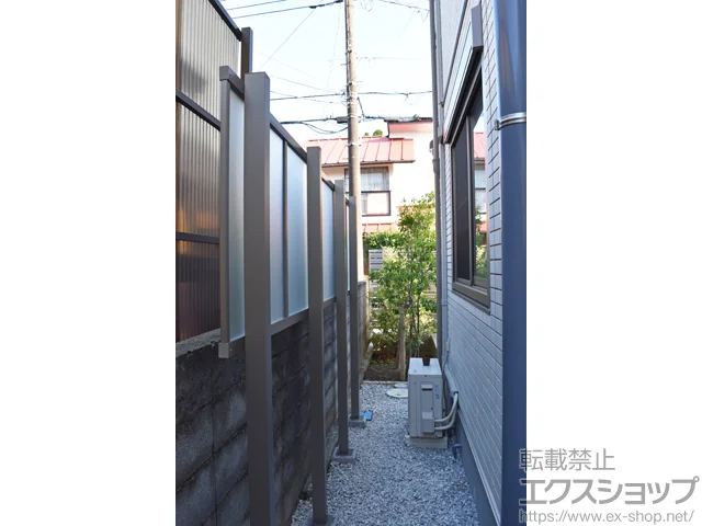 LIXIL ���N�V��(TOEX)�̃t�F���X�E��E�� ���C�V�X�t�F���X P�^ �|���J�[�{�l�[�g �A���~���i���g�p�i�p�l��1�i�j �{�H��