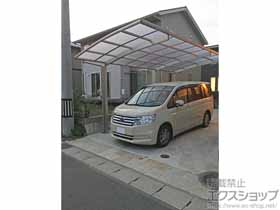 のカーポート レイナポートグラン 延長　積雪〜20cm対応 施工例