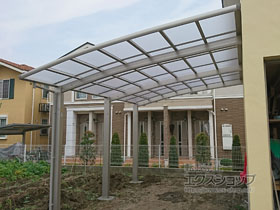 のカーポート レイナベーカポートグラン50　積雪〜50cm対応*3本柱仕様 施工例