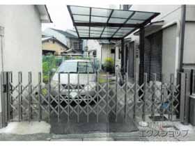 のカーゲート エアリーナII ノンキャスター 片開きタイプ 41S 施工例