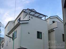 のバルコニー・ベランダ屋根 パワーアルファ RB型 屋根タイプ 単体 積雪〜30cm対応 施工例