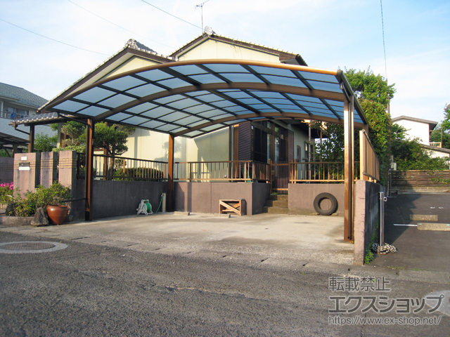 のカーポート レイナツインポートグラン　積雪〜20cm対応 施工例