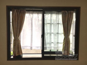 の二重窓（内窓） インプラス ダストバリア仕様 引違い窓 2枚建 施工例