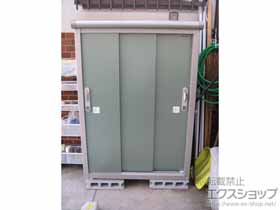 の物置・屋外倉庫 エスモ 一般型 1050×520×1501 ESE-1005E-EG 施工例