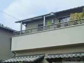 のバルコニー・ベランダ屋根 スピーネ R型 屋根タイプ 単体 積雪〜20cm対応 施工例