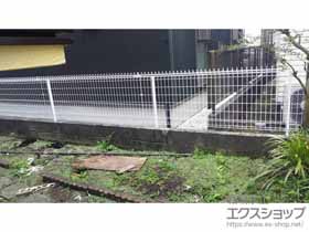 のフェンス・柵 メッシュフェンス G10-R 施工例