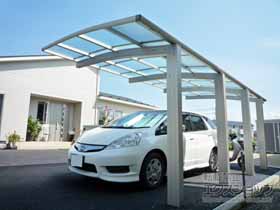 のカーポート レイナポートグラン50 延長 積雪50cm対応 施工例